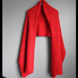 2/$13 Old Navy Oversized Soft Fuzzy Red Scarf